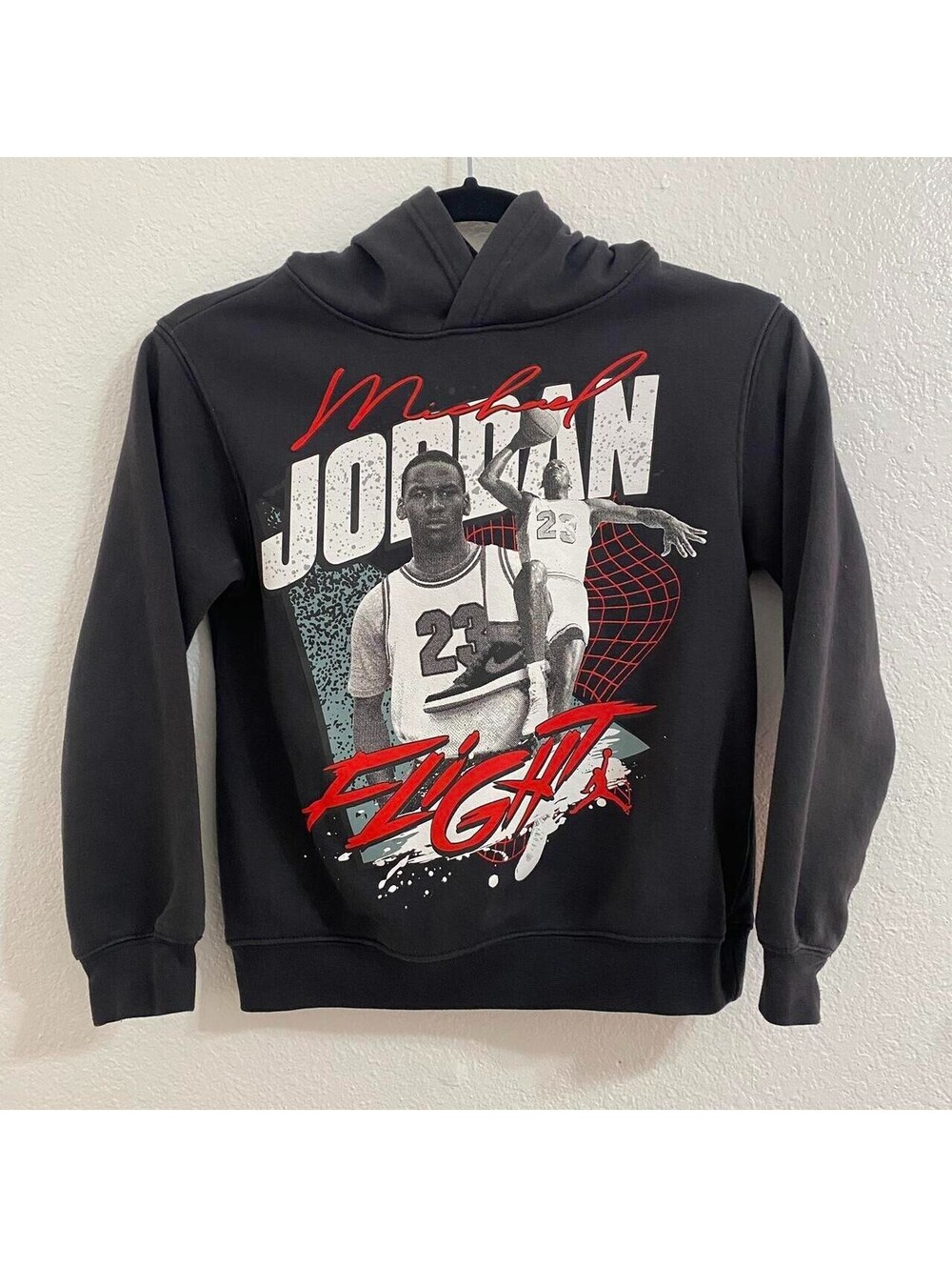 Kids Michael Jordan Flight Hoodie Size S